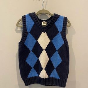 Toddler Argyle Sweater Vest